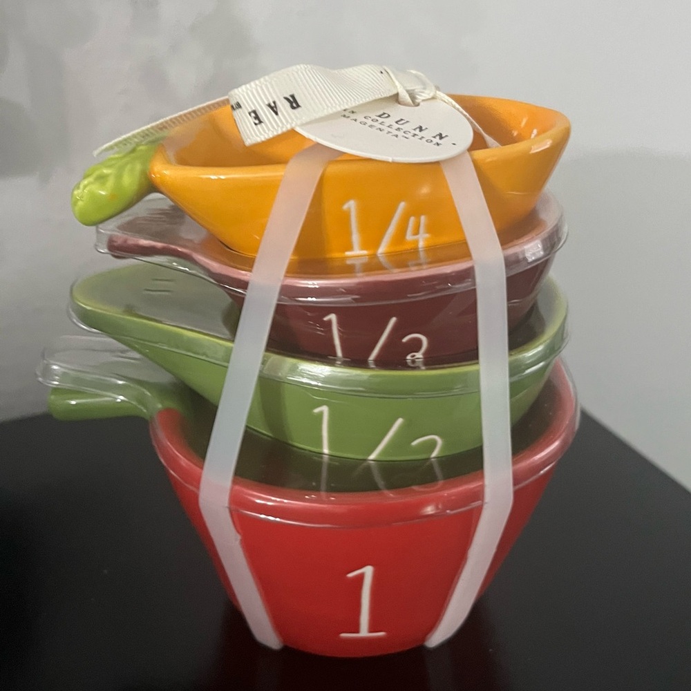 Rae Dunn vegetable/veggie measuring cups